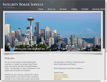 Tablet Screenshot of integrityboilerservices.com